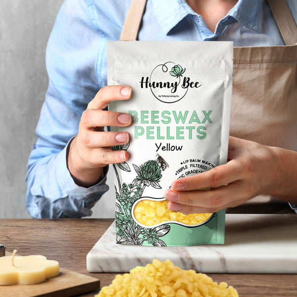 Yellow Beeswax Pellets