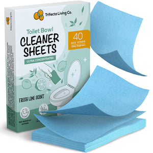 Toilet Bowl Cleaner - Effortless Sheets Revolutionize Toilet Cleaning