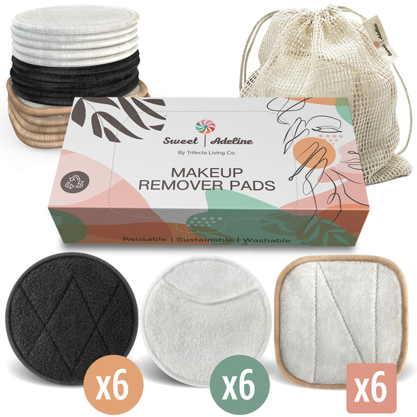 Reusable Cotton Rounds - 18 pack